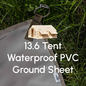 Coody 13.6 PVC Ground Sheet Tent Footprint for Inflatable Tents Waterproof Heavy-Duty Camping Mat