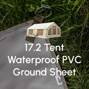 Coody 17.2 PVC Ground Sheet Tent Footprint for Inflatable Tents Waterproof Heavy-Duty Camping Mat