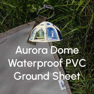 Coody Aurora Dome PVC Ground Sheet Tent Footprint for Inflatable Tents Waterproof Heavy-Duty Camping Mat