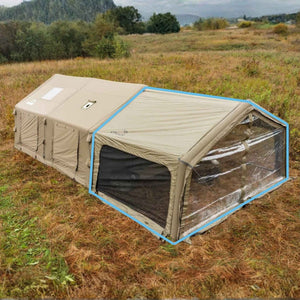 Coody Inflatable Air Tarp Canopy for Coody 10 13.6 17.2 and Hub Inflatable Tents Air Beam Camping Shelter - Forest Green