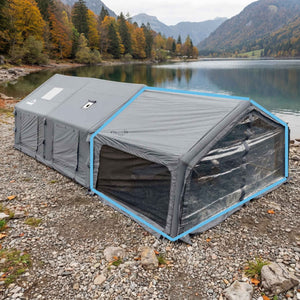 Coody Inflatable Air Tarp Canopy for Coody 10 13.6 17.2 and Hub Inflatable Tents Air Beam Camping Shelter - Gary