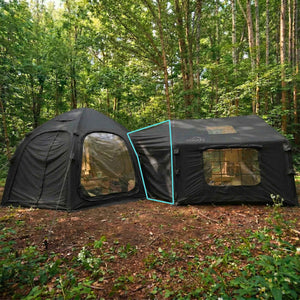 Coody Tent Connector Aurora Dome-to-8.0 Tent (Black)
