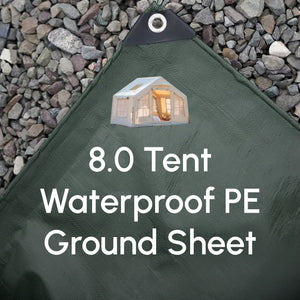 8.0 Waterproof Ground Sheet(PE)