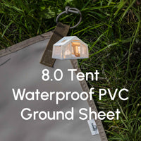 Coody PVC Ground Sheet Tent Footprint for Inflatable Tents 8.0 Waterproof Heavy-Duty Camping Mat