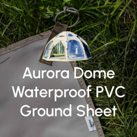 Coody Aurora Dome PVC Ground Sheet Tent Footprint for Inflatable Tents Waterproof Heavy-Duty Camping Mat