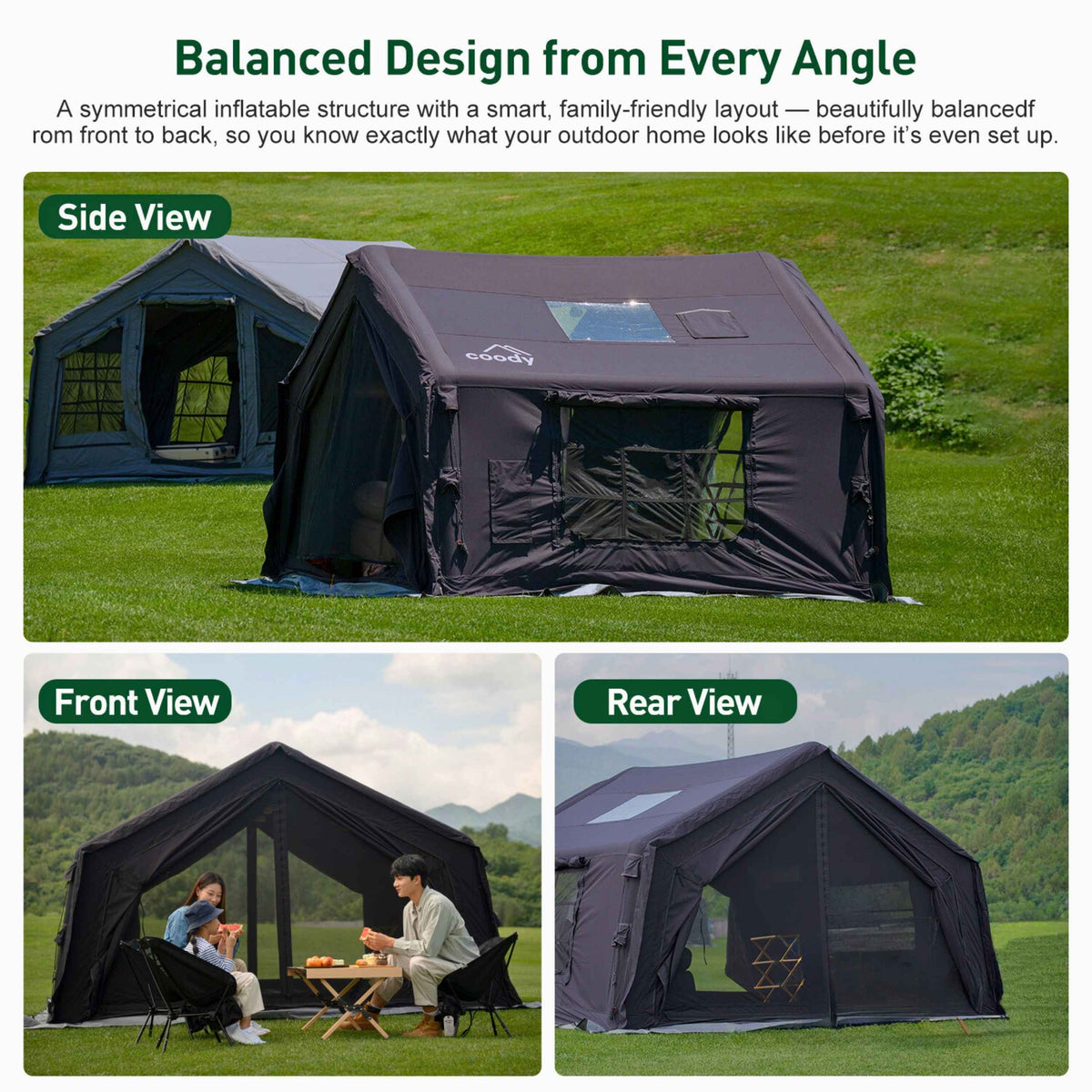 Coody-10.0-inflatable-tent (Black)