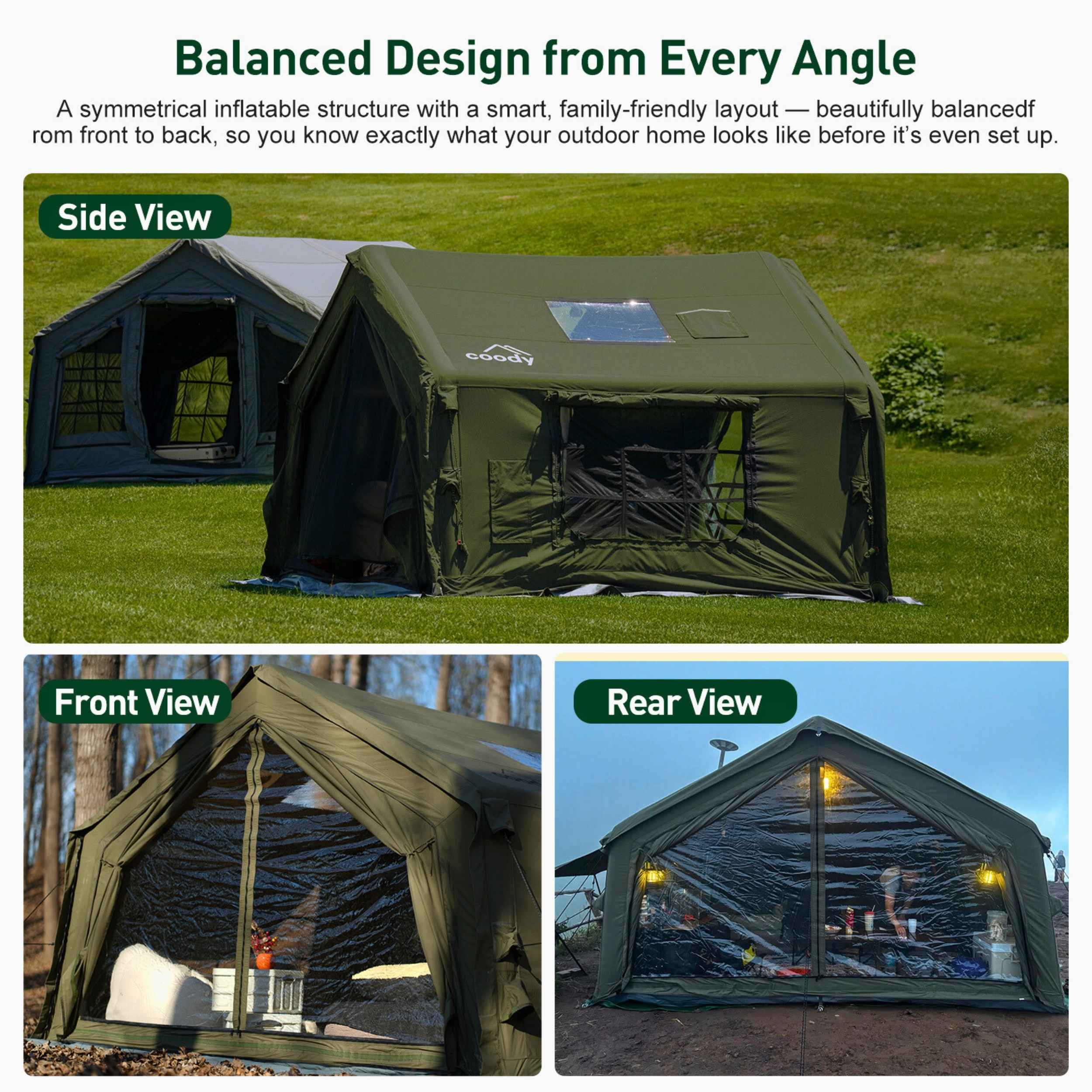 Coody-10.0-inflatable-tent (Green)