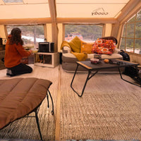 Coody Familia AirTent 13.6 Beige Inflatable Tent House for Camping (2-8 Person)