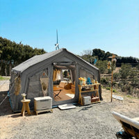 Coody Familia AirTent 17.2 gray Inflatable Tent House for Camping (2-10 Person)