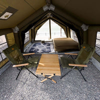 Coody Familia AirTent 17.2 green Inflatable Tent House for Camping (2-10 Person)
