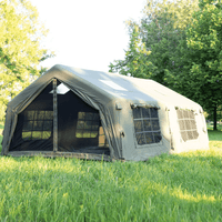 Coody Familia AirTent 17.2 green Inflatable Tent House for Camping (2-10 Person)