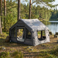 Coody 8.0 Air Tent gray - Inflatable Tent House for Camping (1-4 Person)