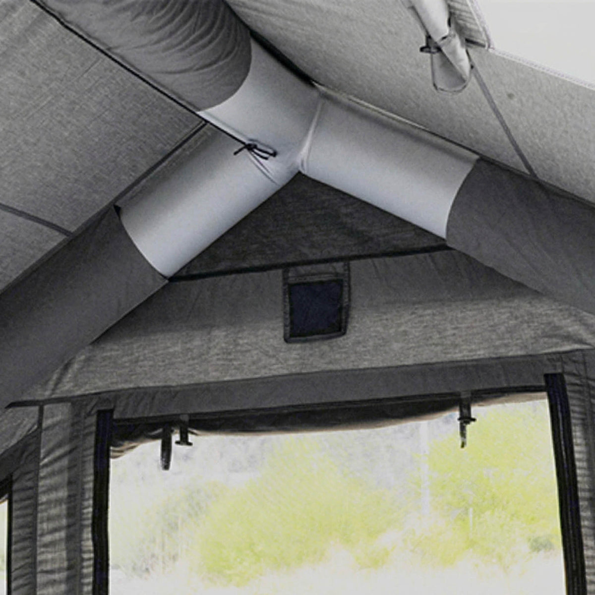 Coody 8.0 Air Tent gray - Inflatable Tent House for Camping (1-4 Person)