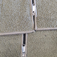 Coody Insulated Tent Carpet for Coody 10 Inflatable Tent Padded Floor Mat Non-Slip - Forest Green
