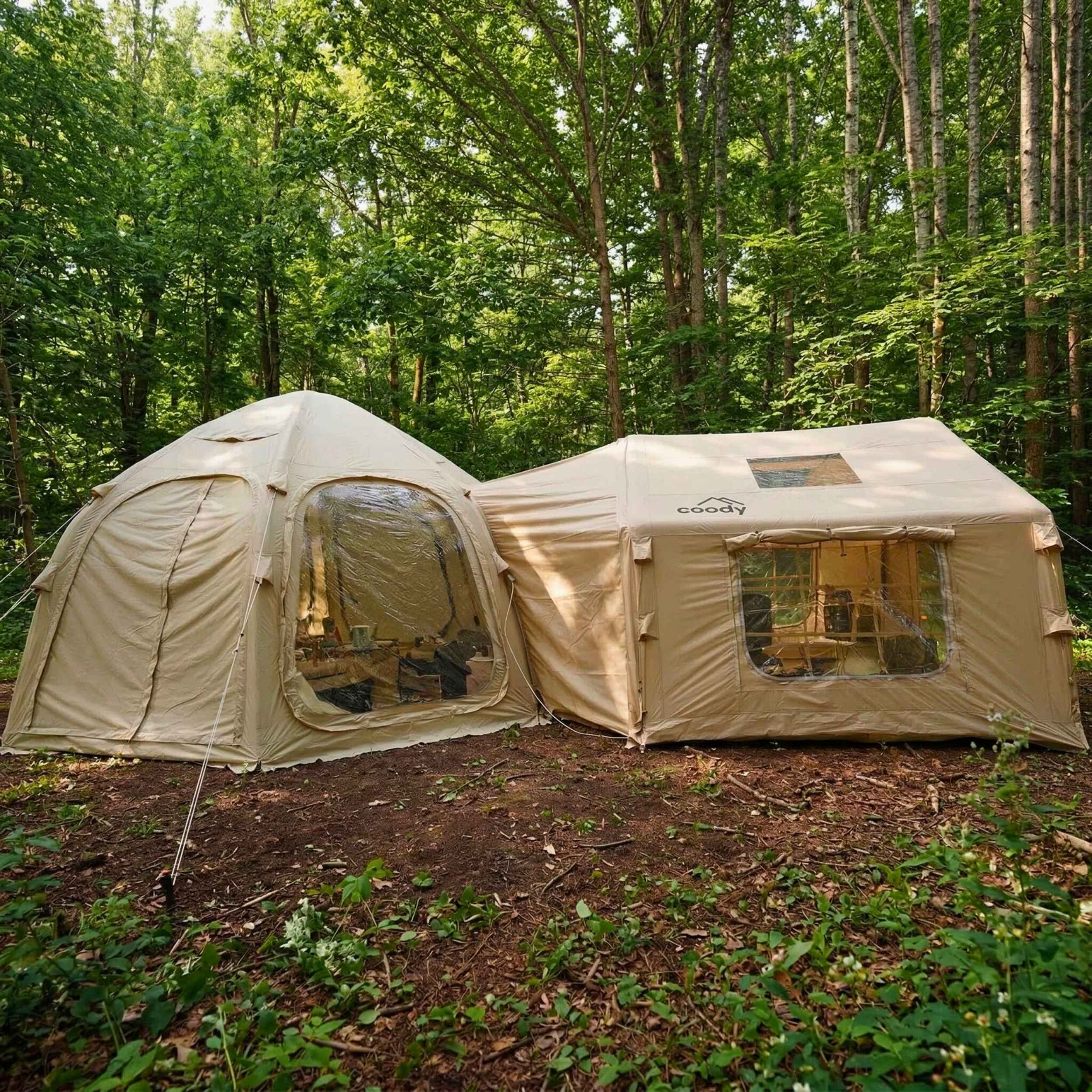 Coody Tent Connector Aurora Dome-to-8.0 Tent (Beige)