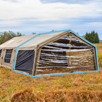 Coody Inflatable Air Tarp Canopy for Coody 10 13.6 17.2 and Hub Inflatable Tents Air Beam Camping Shelter - Forest Green