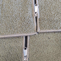 Coody Insulated Tent Carpet for Coody 13.6 Inflatable Tent Padded Floor Mat Non-Slip Modular - Forest Green