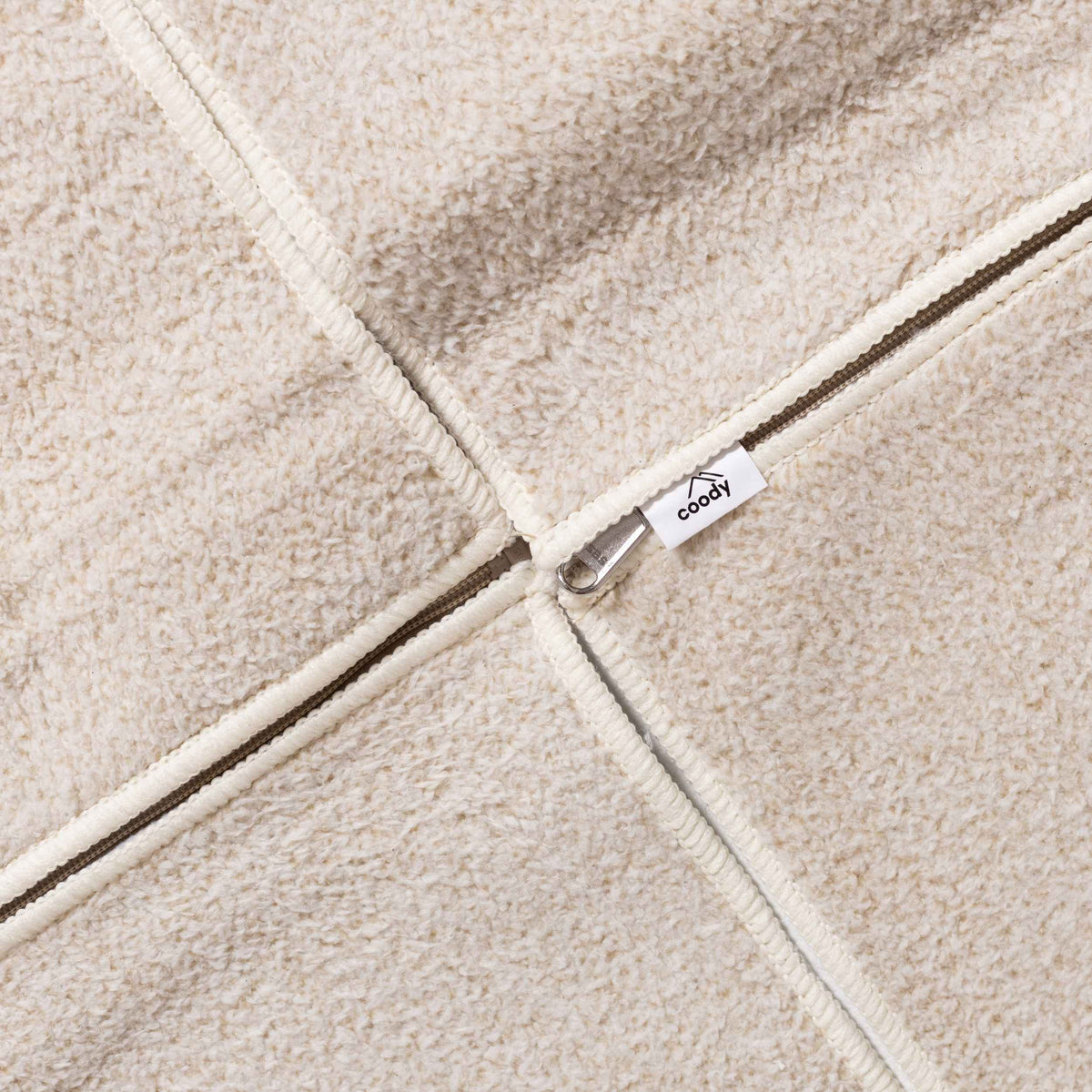 Coody Insulated Tent Carpet for Coody 17.2 Inflatable Tent Padded Floor Mat Non-Slip Modular - Beige