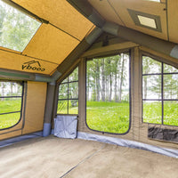 Coody Insulated Tent Carpet for Coody 8 Inflatable Tent Padded Floor Mat Non-Slip Modular - Forest Green