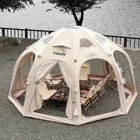 Coody Aurora Dome Beige Inflatable Shelter for Outdoors (2-4 person)