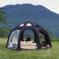 Coody Aurora Dome Black Inflatable Shelter for Outdoors (2-4 person)