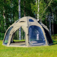 Coody Aurora Dome Green Inflatable Shelter for Outdoors (2-4 person)