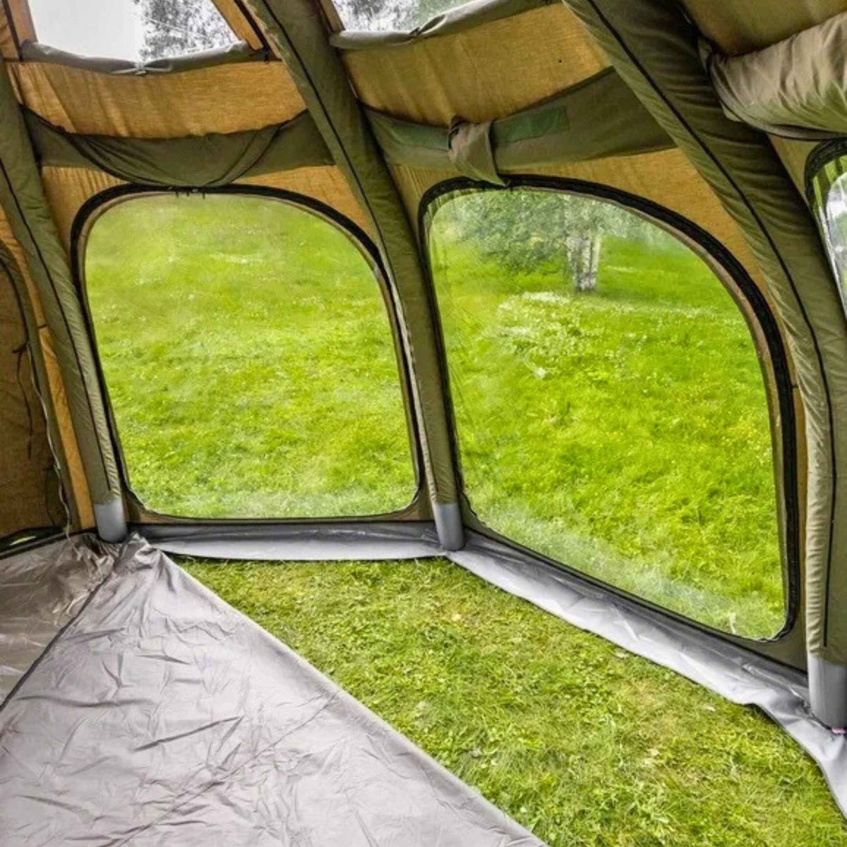 Coody Aurora Dome Green Inflatable Shelter for Outdoors (2-4 person)