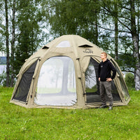 Coody Aurora Dome Green Inflatable Shelter for Outdoors (2-4 person)