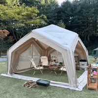 Coody AirTent Hub Shelter Beige Inflatable Tents for Camping (2-6 Person)