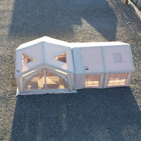 Coody AirTent Hub Shelter Beige Inflatable Tents for Camping (2-6 Person)