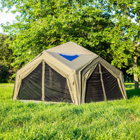 Coody AirTent Hub Shelter Green Inflatable Tents for Camping (2-6 Person)