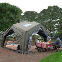 Coody AirTent Hub Shelter Green Inflatable Tents for Camping (2-6 Person)
