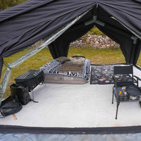 Coody AirTent Hub Shelter Black Inflatable Tents for Camping (2-6 Person)