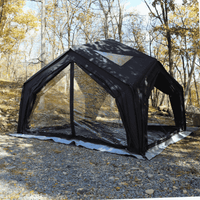 Coody AirTent Hub Shelter Black Inflatable Tents for Camping (2-6 Person)