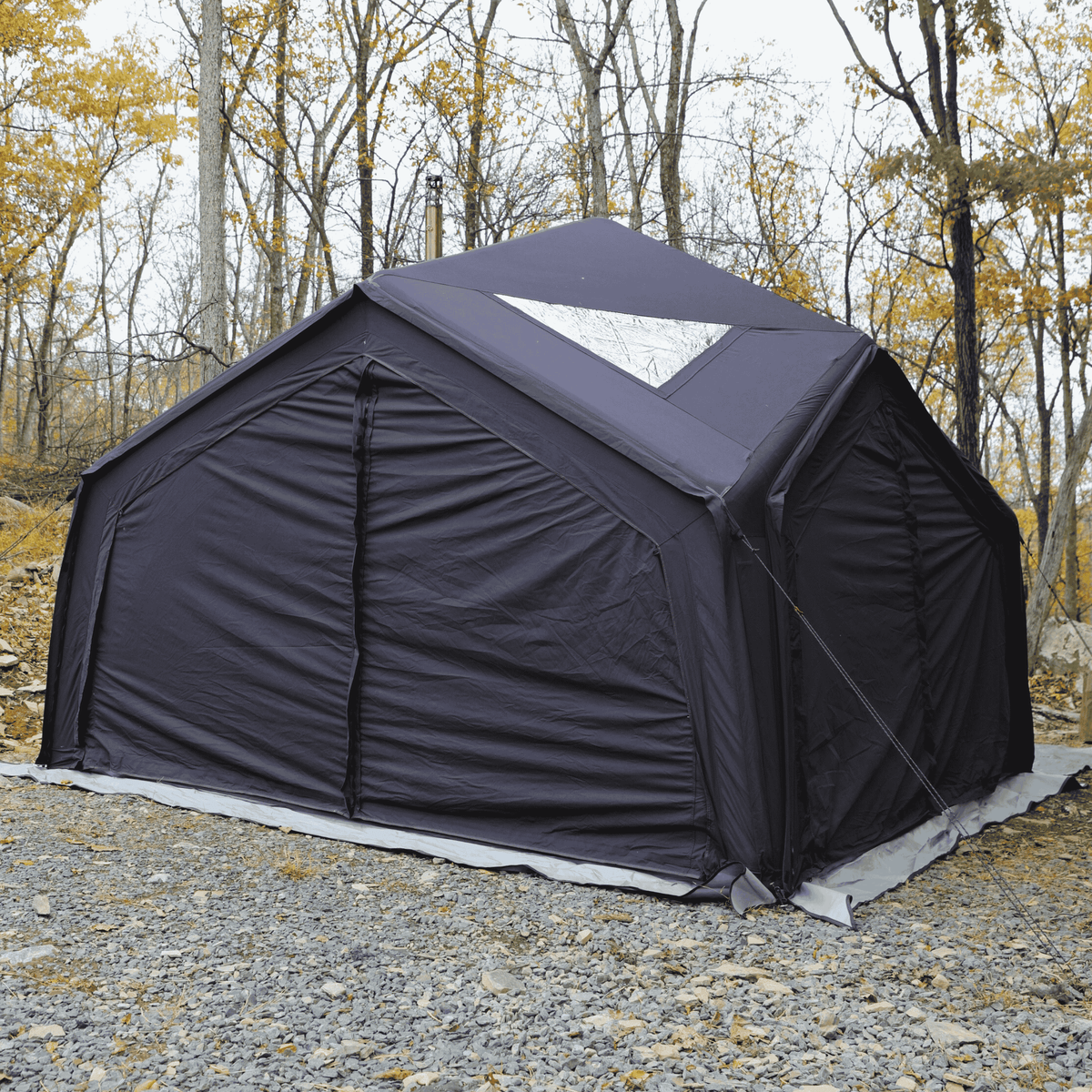 Coody AirTent Hub Shelter Black Inflatable Tents for Camping (2-6 Person)