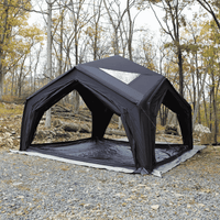 Coody AirTent Hub Shelter Black Inflatable Tents for Camping (2-6 Person)