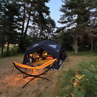 Coody AirTent Hub Shelter Black Inflatable Tents for Camping (2-6 Person)
