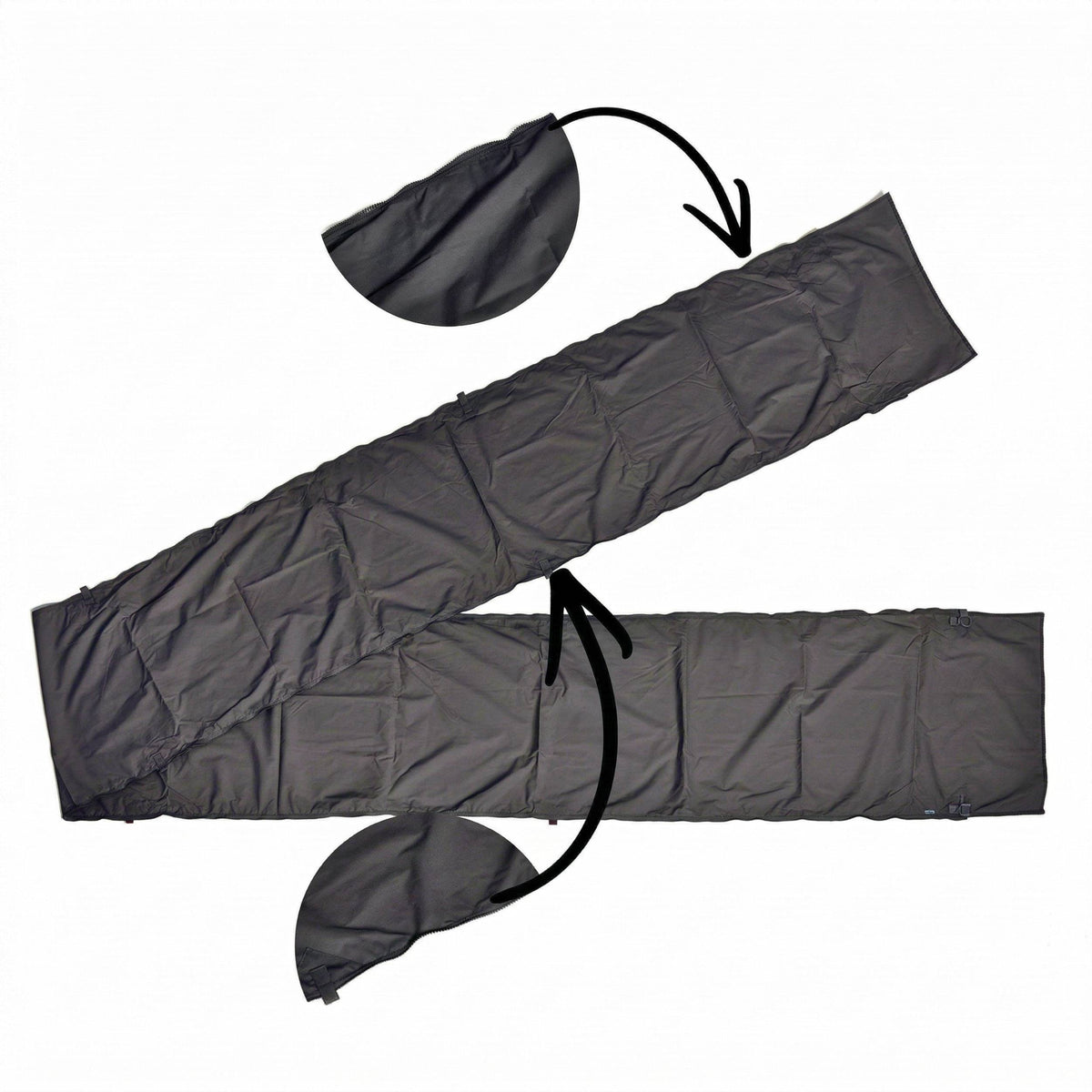 Coody Universal Tent Connector for Coody 10 13.6 17.2 and Hub Inflatable Tents Modular Camping Link System - Black
