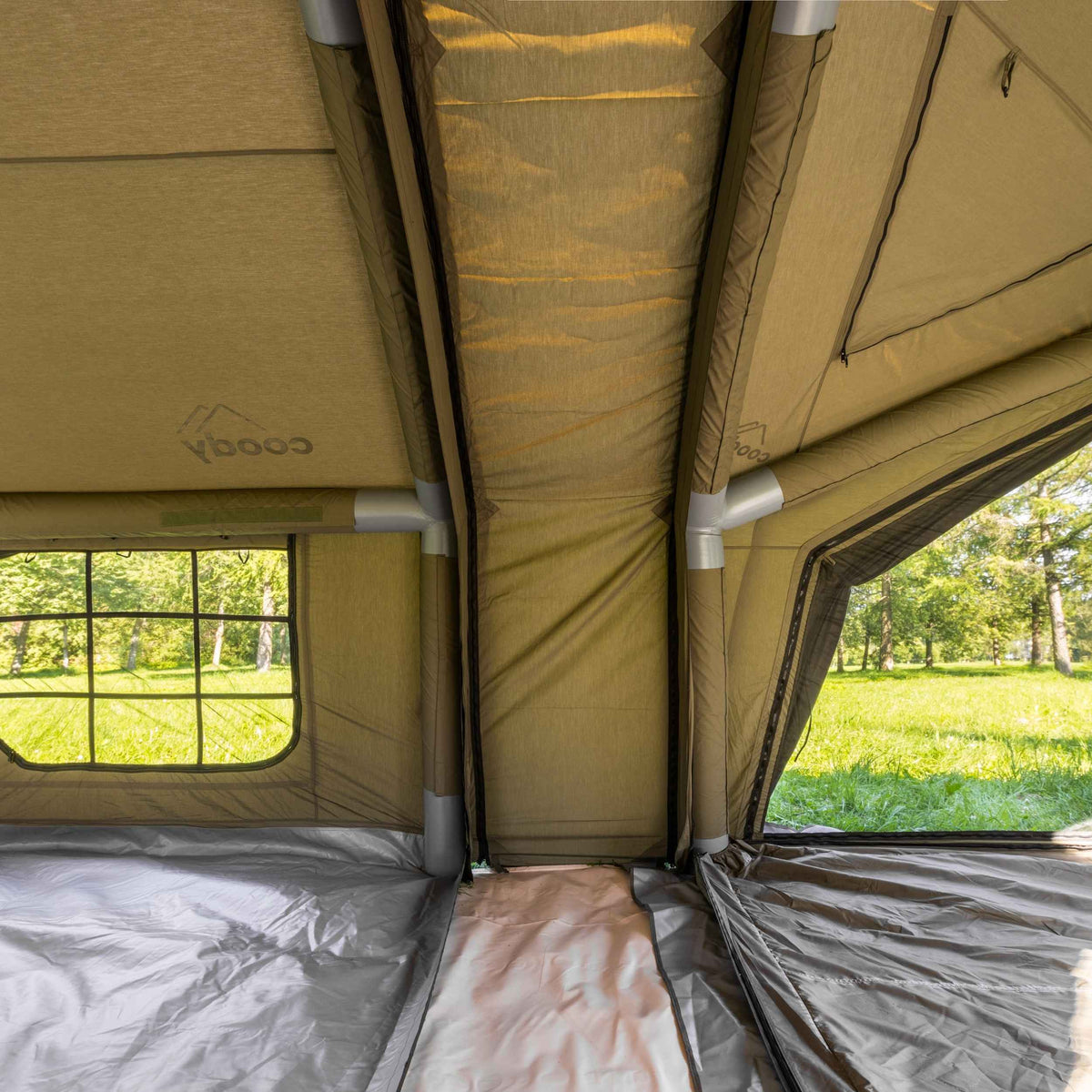 Coody Universal Tent Connector for Coody 10 13.6 17.2 and Hub Inflatable Tents Modular Camping Link System - Forest Green
